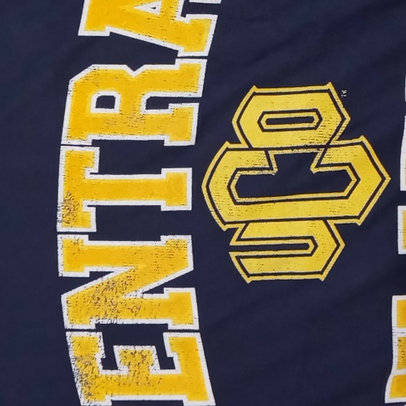 NWT COLLEGIATE T SHIRT UNIV CENTRAL OKLAHOMA MENS UNISEX Size XL Size XXL - Picture 2 of 5